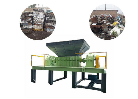 Cina Mesin Shredder Empat Shaft Komersial / Industri Untuk Pail Plastik / Rangka pemasok