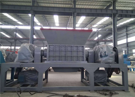 Cina Mesin Penghancur Kertas Scrap Logam Industri Otomatis 5 Ton Kapasitas Bahan Pisau H13 pemasok