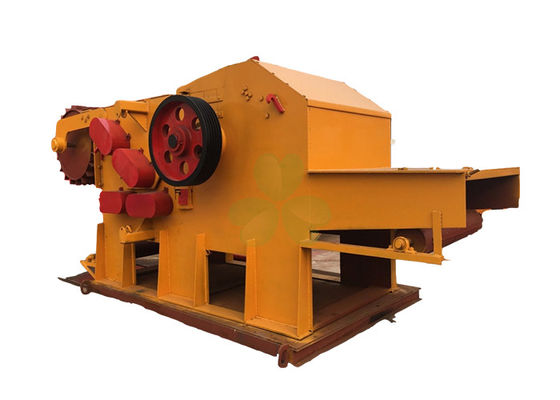 Cina Mesin chipper kayu kapasitas besar untuk membuat serbuk gergaji warna opsional pemasok